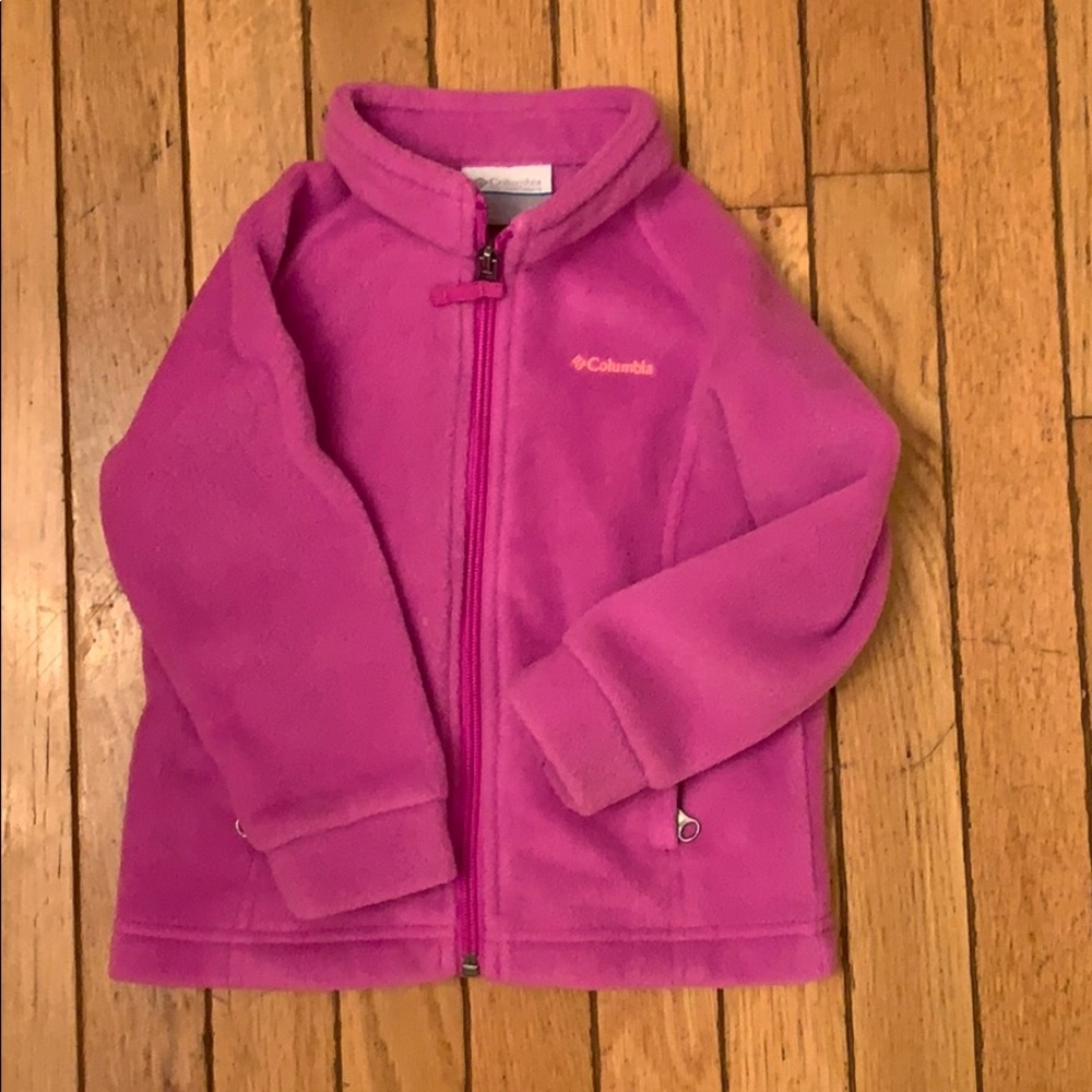 Kids Columbia fleece jackets
